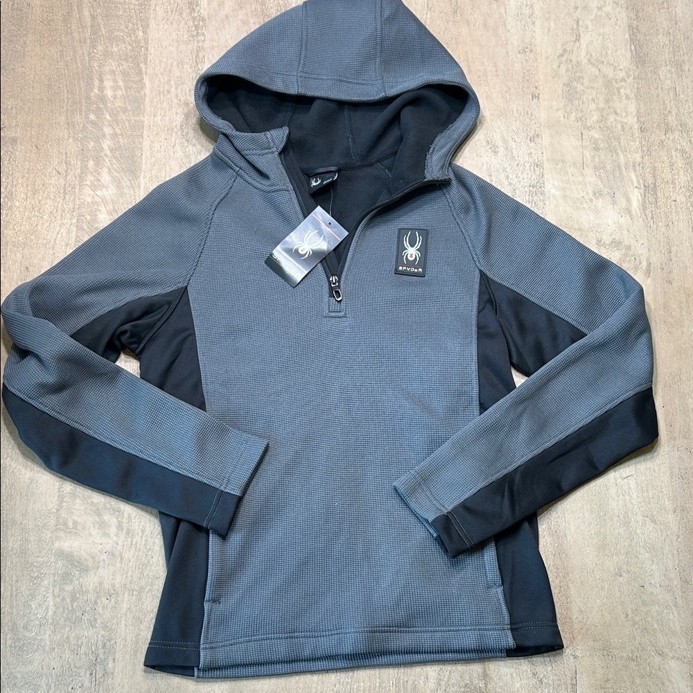Spyder Gray and Black Men's Jacket